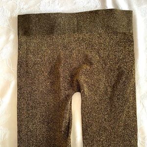 NWT Forever 21 gold long leggings